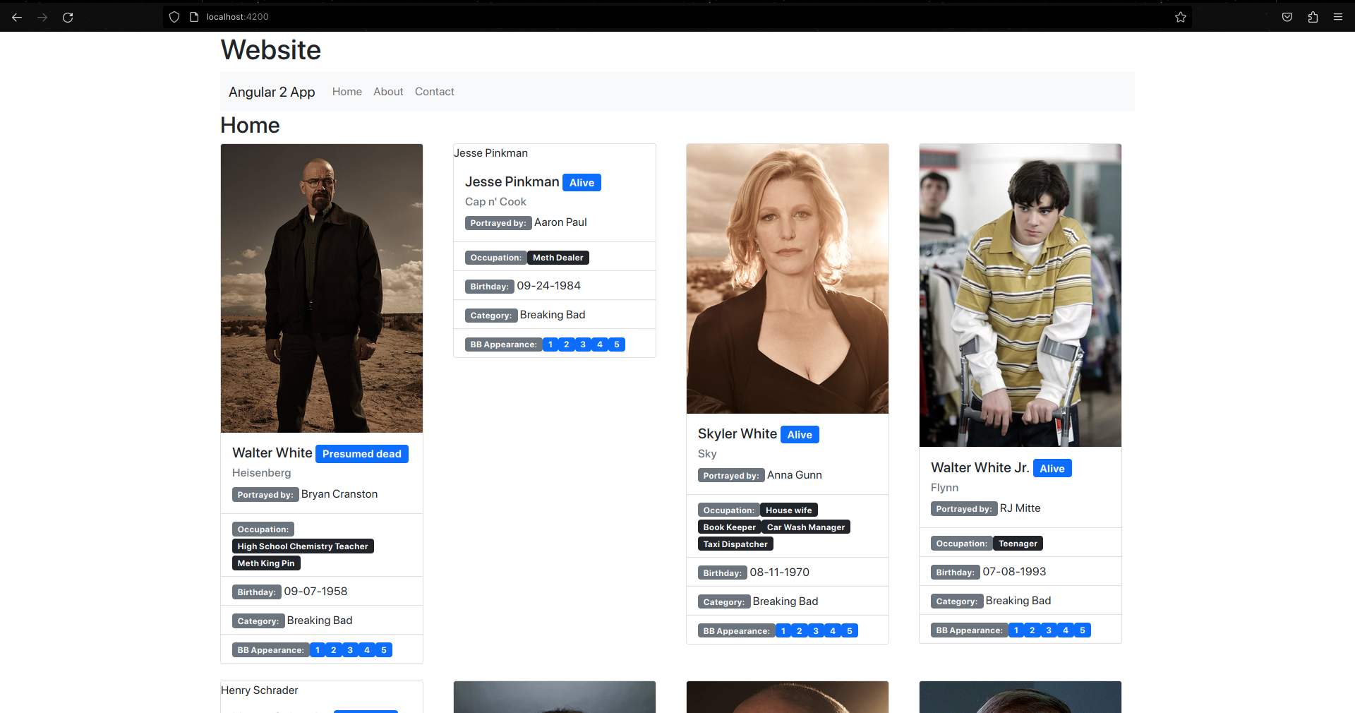 Homepage