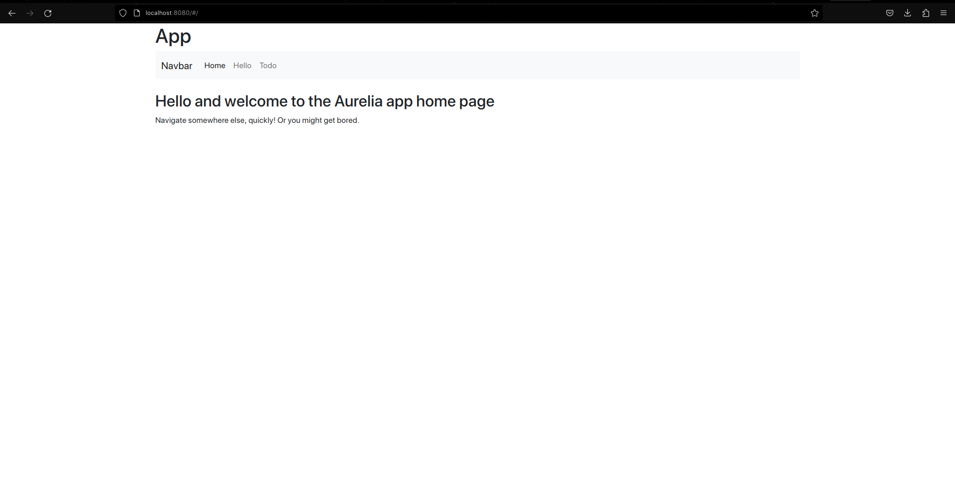 Homepage