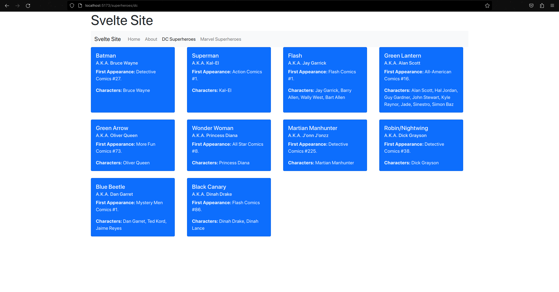 Homepage