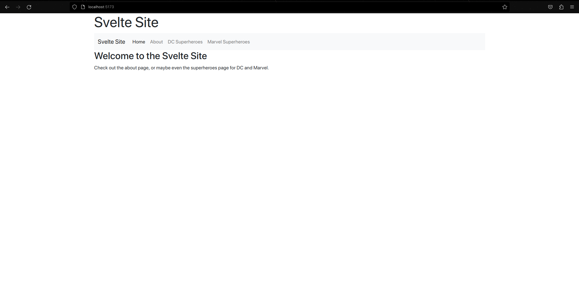 Homepage