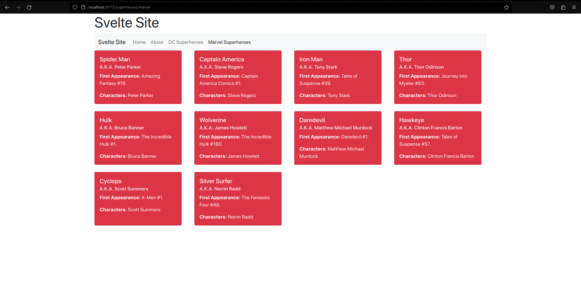 Homepage