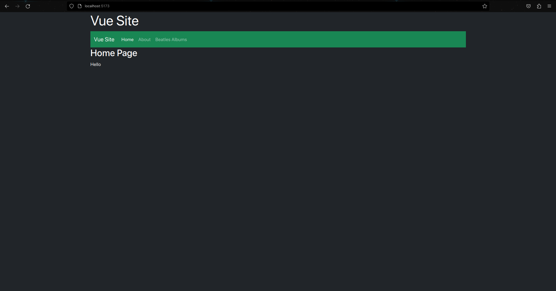 Homepage